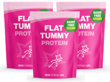 3 x 30 Serve Packs Flat Tummy Protein Dairy Free (Save 28%)